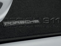 Floor Mats with Nubuck Edging. Porsche Macan LHD - 95B864435B, 95B864435DOS5