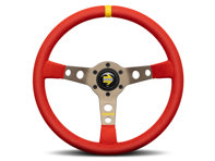 Volant Momo MOD.07 Red edition - Microfibre rouge italienne
