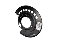 Plaque de couverture de disque de frein ARRIÈRE. Porsche Cayenne 955 / Cayenne 957 - 95535280120, 95535280220