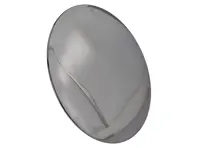 Hub cap, plain with no holes. Porsche 356C / 911 / 914 - 90136130104