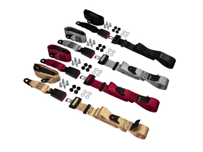 Static 2-point rear lap belt in colours (Set of 2). Porsche 911 78-89 / 964 / 993 / 968 / 924 / 944 - 47785779570B, 911116