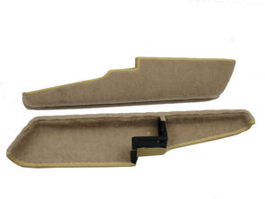 Cubos de basura en las puertas JUEGO de 2 con moqueta Porsche 911 / 964