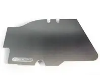 Pedana in alluminio Rennline. Lato passeggero. Porsche 911/912/930 Coupé - F10