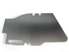 Pedana in alluminio Rennline. Lato passeggero. Porsche 911/912/930 Coupé - F10