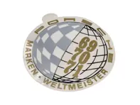 Aufkleber Markenweltmeister 69,70,71 Fensteraufkleber - 91170110301