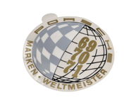 Sticker Markenweltmeister 69,70,71 Raamsticker - 91170110301