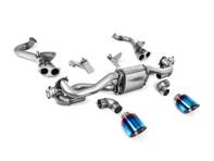 Sistema de escape deportivo Milltek con bypass GPF/OPF, tubos de escape GT-115 de titanio quemado/azul. Porsche 718 Boxster/Cayman 2020>> - 982251053E, 982251053K, 982251053F, 982251053H, 982251053D, 982251053G, 982254351B, 982254351L, 982254351AA, 982254351P, 982254351R, 982254350B, 982254350L, 982254350AA, 982254350P, 982254350R - SSXPO187