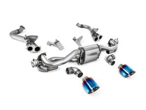 Milltek 运动型排气系统，配备 GPF/OPF 旁通，焦蓝钛合金 GT-115 排气管。保时捷 718 Boxster / Cayman 2020 款>> - 982251053E, 982251053K, 982251053F, 982251053H, 982251053D, 982251053G, 982254351B, 982254351L, 982254351AA, 982254351P, 982254351R, 982254350B, 982254350L, 982254350AA, 982254350P, 982254350R - SSXPO187