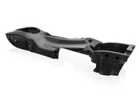 Consolle centrale, carbonio. Porsche 986 Boxster / 996 - 98655299508