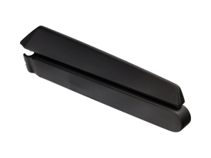 Copertura braccio tergicristallo, nero. Porsche 957 Cayenne 2007-10 - 95562830910, 95562830810