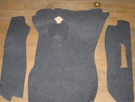 Kofferraum-Teppich-Set. Porsche 911 1977-85