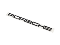 Inscriptions/Lettering Rear Lid Badge 'Porsche', High Gloss Black. Porsche 981 Boxster / Cayman 2015-16 - 99155923591