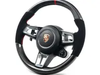 Rennline 350mm 碳纤维方向盘 - 9P1419091DS, 9P1419091LH, 9P1419091DT, 9P1419091LM - I127