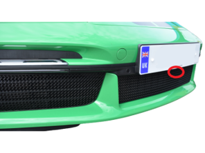 Front Bumper stainless steel front grille set ZunSport. Porsche 992 Turbo / Turbo S FDC - ZPR92820, ZPR92820B, ZPR92820, ZPR92820B