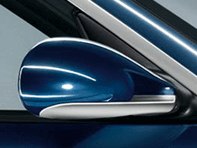 Embellecedores de retrovisores exteriores con aspecto de aleación. Porsche 997 / Boxster 987 / Caimán 987C - 98704480204