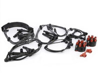 Kit accensione Cavi HT, bracci del rotore, cappucci dello spinterogeno Porsche 964 - 93060291901, 93060290202, 96460201700
