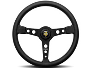 Steering wheel prototipo - black / black leather - Momo