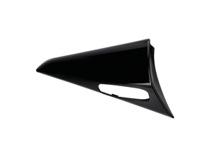Embellecedor lateral negro para alerón de techo. Porsche 9YA Cayenne Turbo GT Coupé. - 9Y3898308B041, 9Y3898307B041, 9Y3898308B, 9Y3898307B