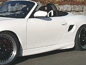 Listello sottoporta/gonna tipo II Porsche 986 Boxster