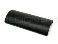 Moulding connector metal, Black. Porsche 911 - 9115419210170K