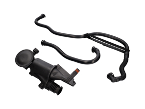 Kit separatore olio/aria e tubi flessibili AOS Porsche Boxster 986 2.7L, 3.2L M96.21/22/23/24 - 996-107-023-04, 99610702304, 99610702301, 99610702302, 99610702303, 99610723752, 99610714755, 996107146500