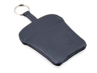 Porte-clés en cuir Porsche, Bleu Marine - PCG044100017JX