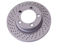 Brake disc rotor, Front. Standard Coat Z. Porsche 987 (98735140101 and 98735140201) - 460.1568.20, 460.1569.20, 98735140101, 98735140201
