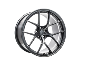 Titan 7 Forged T-S5 Split 5 Spoke Alloy Wheel Satin Titanium Front 9 x 20. Porsche  9J1 Taycan - TS502090045513071ST