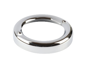 Lunetta indicatore anteriore con anello cromato. Porsche 356 1950-55 - 35662221, 356 62221 - 1696002100