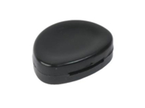 Black button for controlling heating/ventilation. Porsche 914 / 911 - 90157191700 - URO-009079, 1688000400