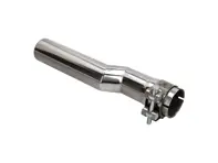 Abgesetzte Sport-Endrohrblende Edelstahl. Porsche 356 Pre A - 54654101, 546 54101 - PRS15