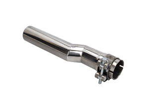 Abgesetzte Sport-Endrohrblende Edelstahl. Porsche 356 Pre A - 54654101, 546 54101 - PRS15