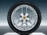 18' Cayman lichtmetalen velgen & winterbanden Origineel Porsche voor 981 Boxster / 981 Cayman - 98104460025, 98104460026, 98104460005, 98104460006