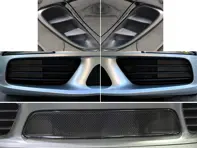 Kit rejilla radiador parachoques delantero y rejillas laterales Porsche 718 S