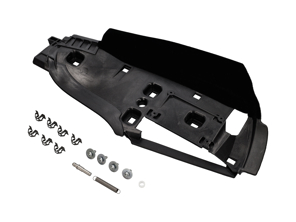 Sportello per bauletto in tela, inferiore. Porsche 996 / 997.1 / 997.2 1998-13 - 99656162502, 99656162500, 99656162602, 99656162600, 99656191100, 99656191200