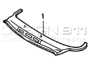 Scuttle panel. Porsche 911 78-85 - 91150308742GRV, 90150305740, 90150305741, 91150308740, 91150308742, 91150308760, 91150308840, 91150308841