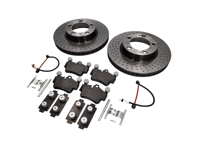 Pastillas de Freno DELANTERO y Paquete de Disco de Freno. Porsche 987 Boxster S / Caimán S - 99735193906, 99635140601, 99635140501, 95535296000, 99761275901, 99761275601