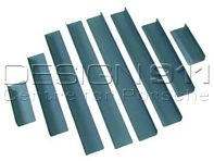 Kit angolare perimetrale a pavimento per installazione a pavimento. Porsche 356 - 64450105900, PP129, P129