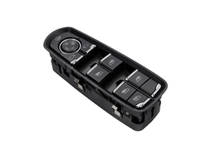 电动车窗/外后视镜开关（驾驶员侧）。保时捷 92A 卡宴（958）2011-14 - 958959858DML, 958959858, 95861315600, 95861315600DML, 95861315601, 95861315601DML, 95861315602, 95861315602DML, 95861315603, 95861315603DML