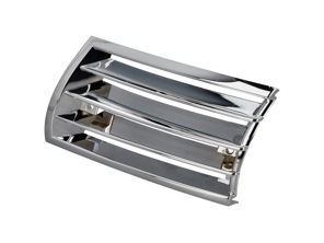 Horn grille plastic in Chrome finish. Porsche 911/912 69-73 - 90155943127, 90155943227 - PS5221C, PS5222C, 9112743-02, 911274-02, 1684500476, 1684500486