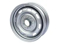 15 英寸 5.5J 钢制“仿制”车轮，涂漆饰面保时捷 356