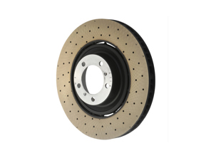 Disco de freno delantero ligero perforado, 408 x 36 mm. Porsche 992.1 Carrera GTS/Turbo. - 992615301T, 992615302T - PFL49215, PFR49216