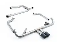 Escape deportivo Milltek con tubo de repuesto Cat y embellecedores de carbono. Porsche 718 GTS 2.5L - 982251052E, 982251052F, 982251052G, 982251052J, 982251052L, 982251051D, 982251051K, 982251051F, 982251051G, 982251051J, 982251051L - SSXPO148