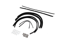 Door Window Scraper Inner & Outer Set Porsche  911 / 964  TARGA / CABRIO - 91153193102, 91153193202, 90153193520, 90153193620, 91153195101, 91153130900, 99959132601, 90153193320, 91153193142, 91153193242, 91153129540, 91153129640