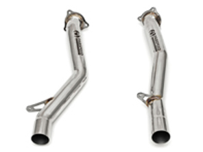 Exhaust Catalytic Converter Bypass Pipes. Porsche 958.2 Cayenne V8 GTS - 95811302300, 95811302301, 95811302400, 958113024AX, 95811302401, 958113023AX