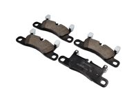 Pastiglie dei freni, posteriori. Porsche 958 Cayenne Turbo - 95835293950, 958698451B - P65030