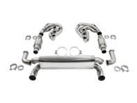 CARGRAPHIC GT Sport Exhaust System Backdate 740mm, With ID45 GT Manifold Set, Without Heating. Porsche 964 Carrera 2/4/RS - 96411104504, 96411104605, 96411104502, 96421103905, 96421103932, 96421104004