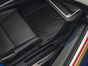 Rubber floor mats, RHD, “911 Dakar Design”. Porsche 911 (992) DAKAR - 992044894