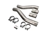 Akrapovic Auspuff-Verbindungsrohr S-Version (Titan). Porsche 958 Cayenne S-Hybrid