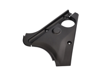 Hoekbekleding - Zwart - voor motorruimte. Porsche Panamera 970 2010-16 - 970504533001E0, 970504534001E0